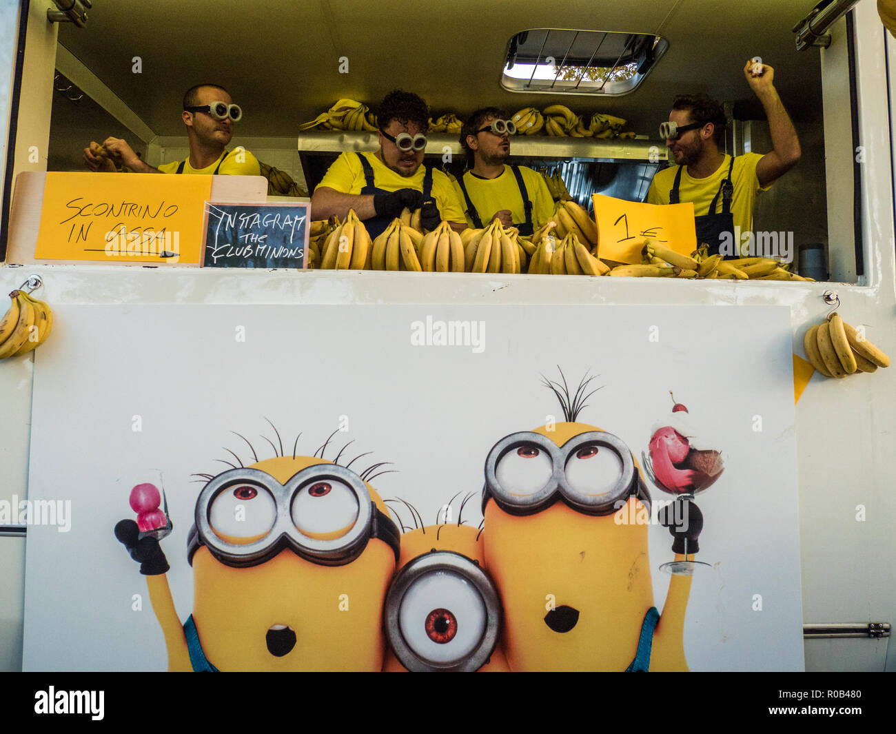 Lucca Comics & Games, annualmente un fumetto e convenzione di gioco nella città murata di Lucca, Toscana, Italia Foto Stock