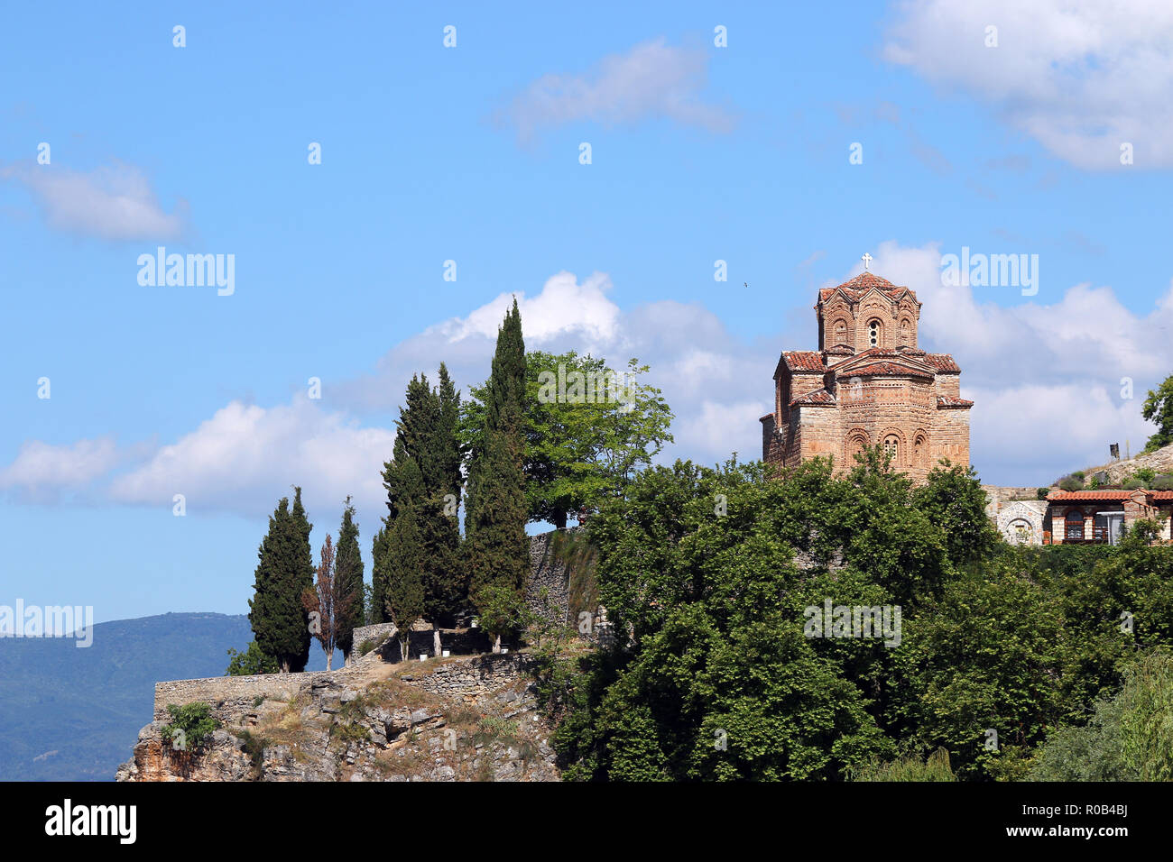 Jovan Kaneo chiesa ortodossa di Ohrid Macedonia Foto Stock