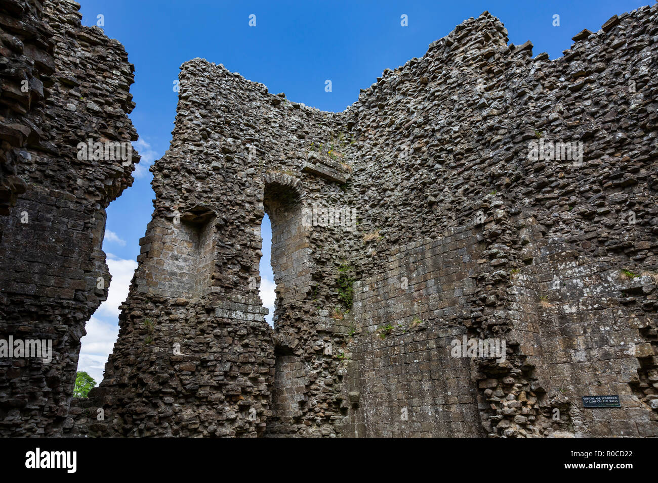 Il castello di Bowes Foto Stock