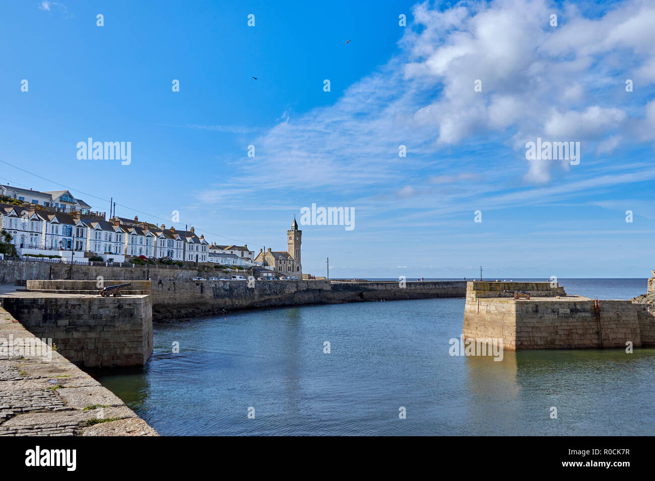 Immagine del porto di Porthleven in Corwall NEL REGNO UNITO Foto Stock