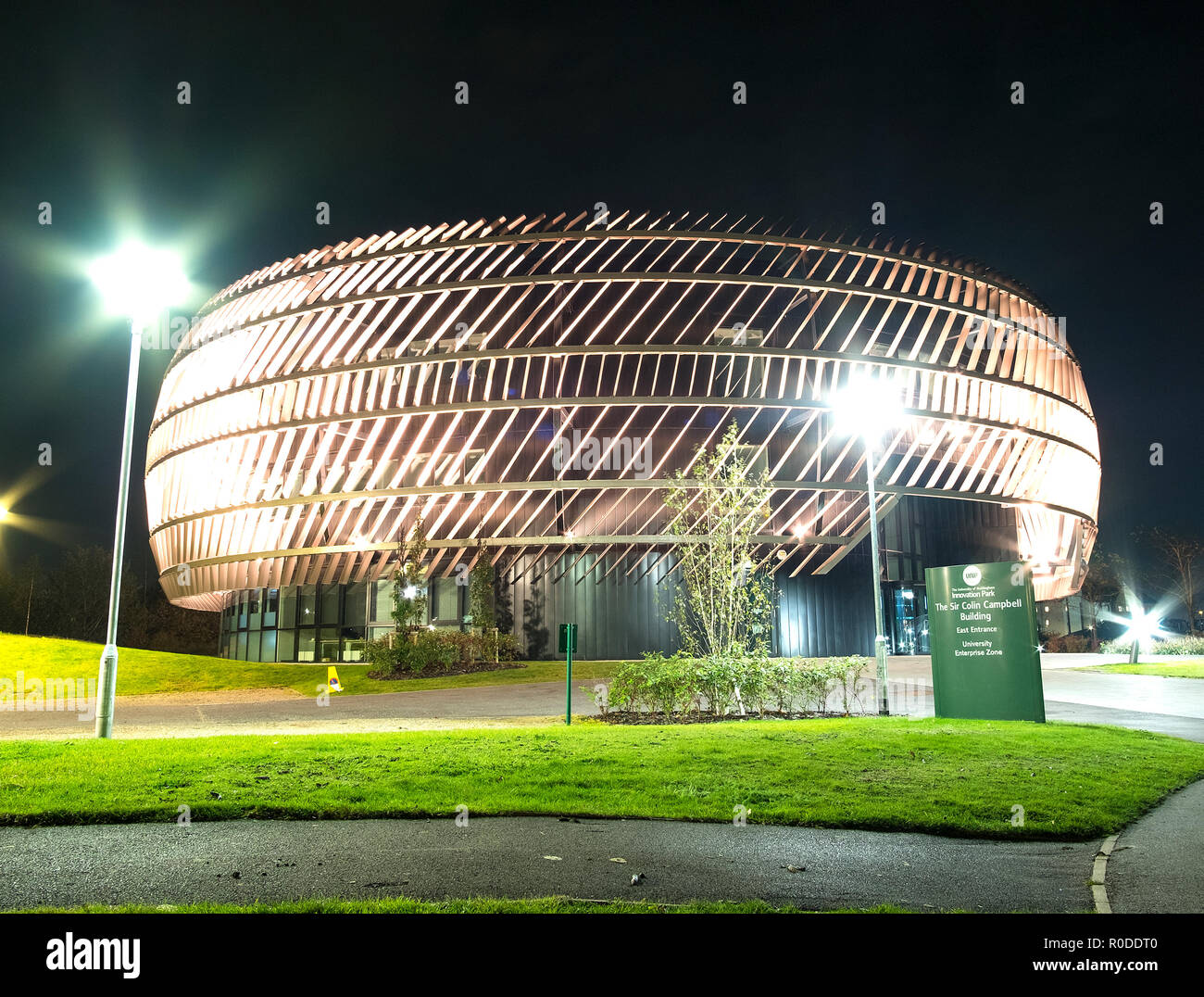 Space Age edificio sul Giubileo campus, Università di Nottingham, Regno Unito Foto Stock