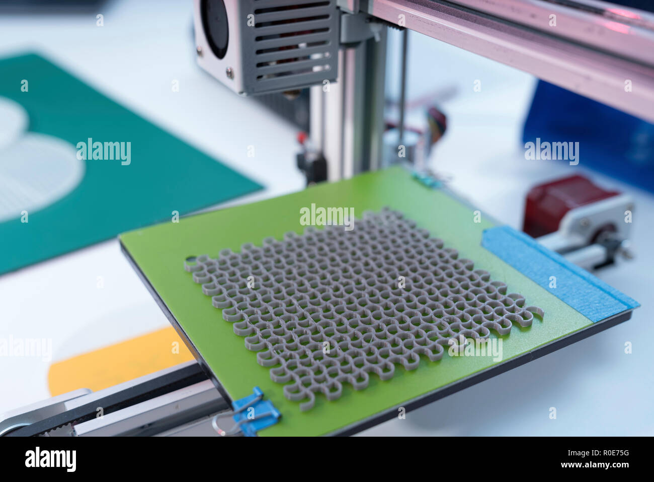 La stampa 3d metamaterial prototipo. Foto Stock