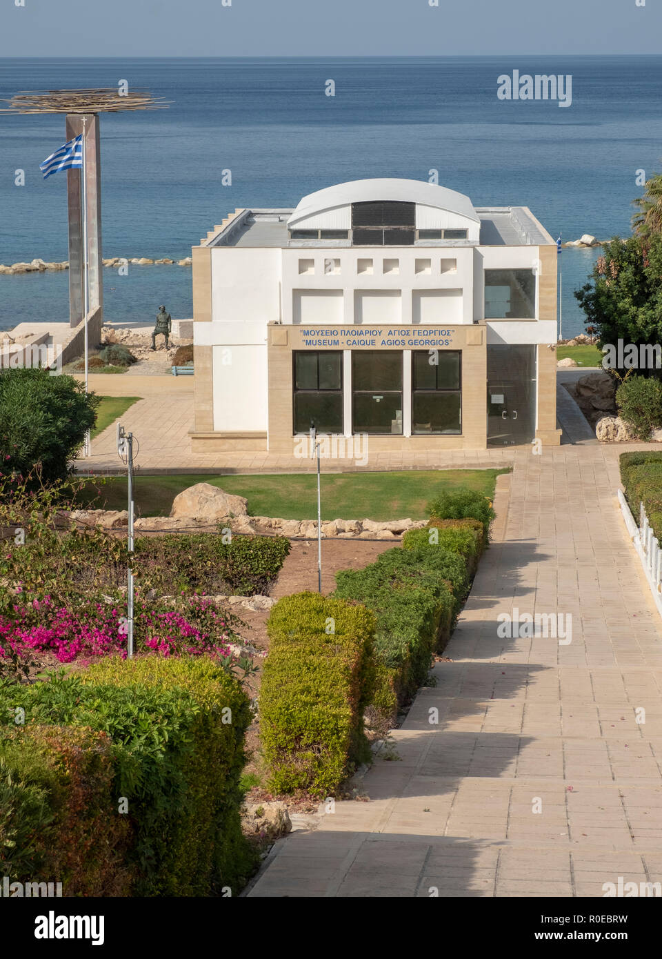 Musei Nazionali della lotta di liberazione, 1955-1959 Páfos sul litorale in Chlorakas, Paphos Cipro. Foto Stock