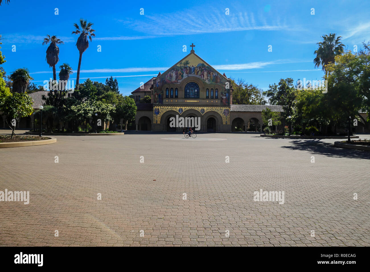 Stanford campus Foto Stock