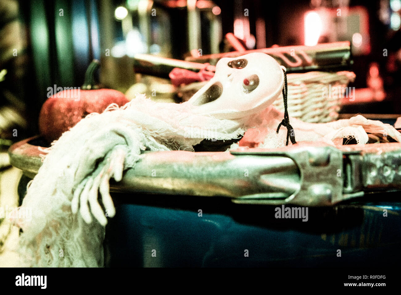 Decorazioni di Halloween Foto Stock