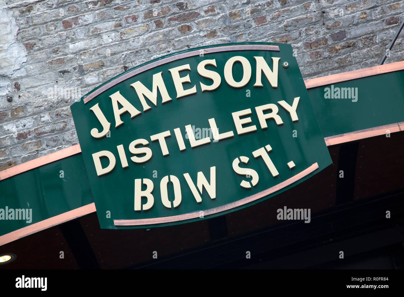 Jameson Irish Whiskey Distillery, Bow Street, Dublin, Irlanda Foto Stock