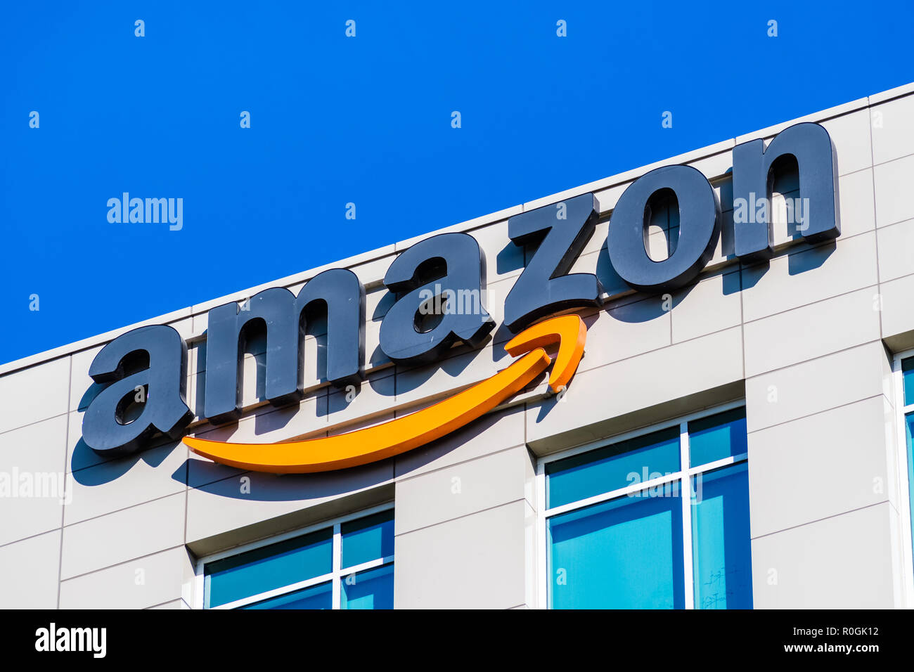 Amazon logo azienda Foto stock - Alamy