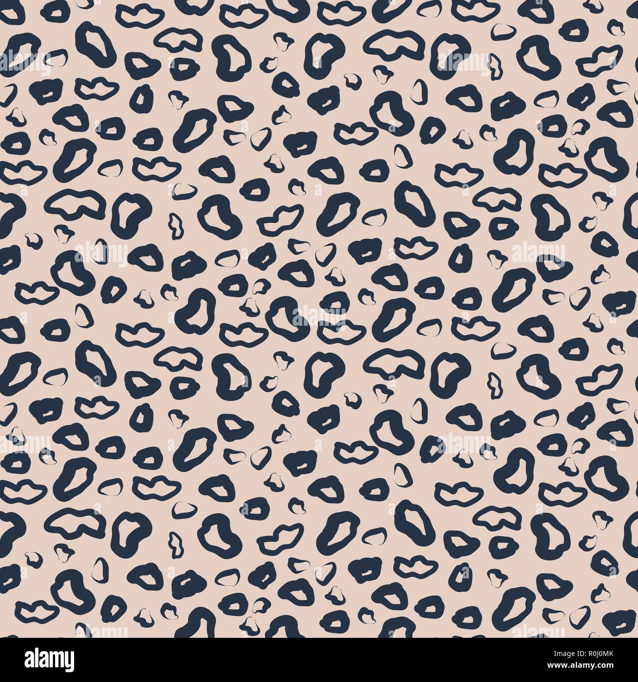 Leopard pattern design violet macchie viola astratto stampa senza interruzioni. Illustrazione Vettoriale