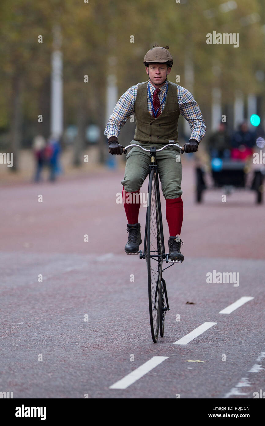 Bonhams Londra a Brighton Veteran Car Run 2018, il più antico del mondo evento motoristico con alcuni dei più grandi macchine d'epoca rendono il 60 miglia di viaggio Foto Stock