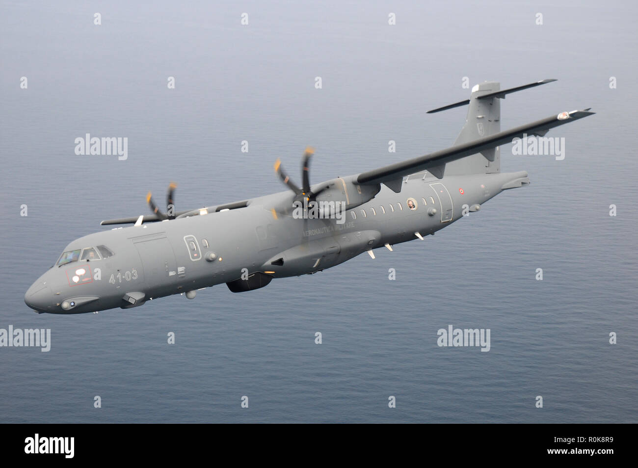 Forza Aerea Italiana P-72una Pattuglia Marittima degli aeromobili. Foto Stock