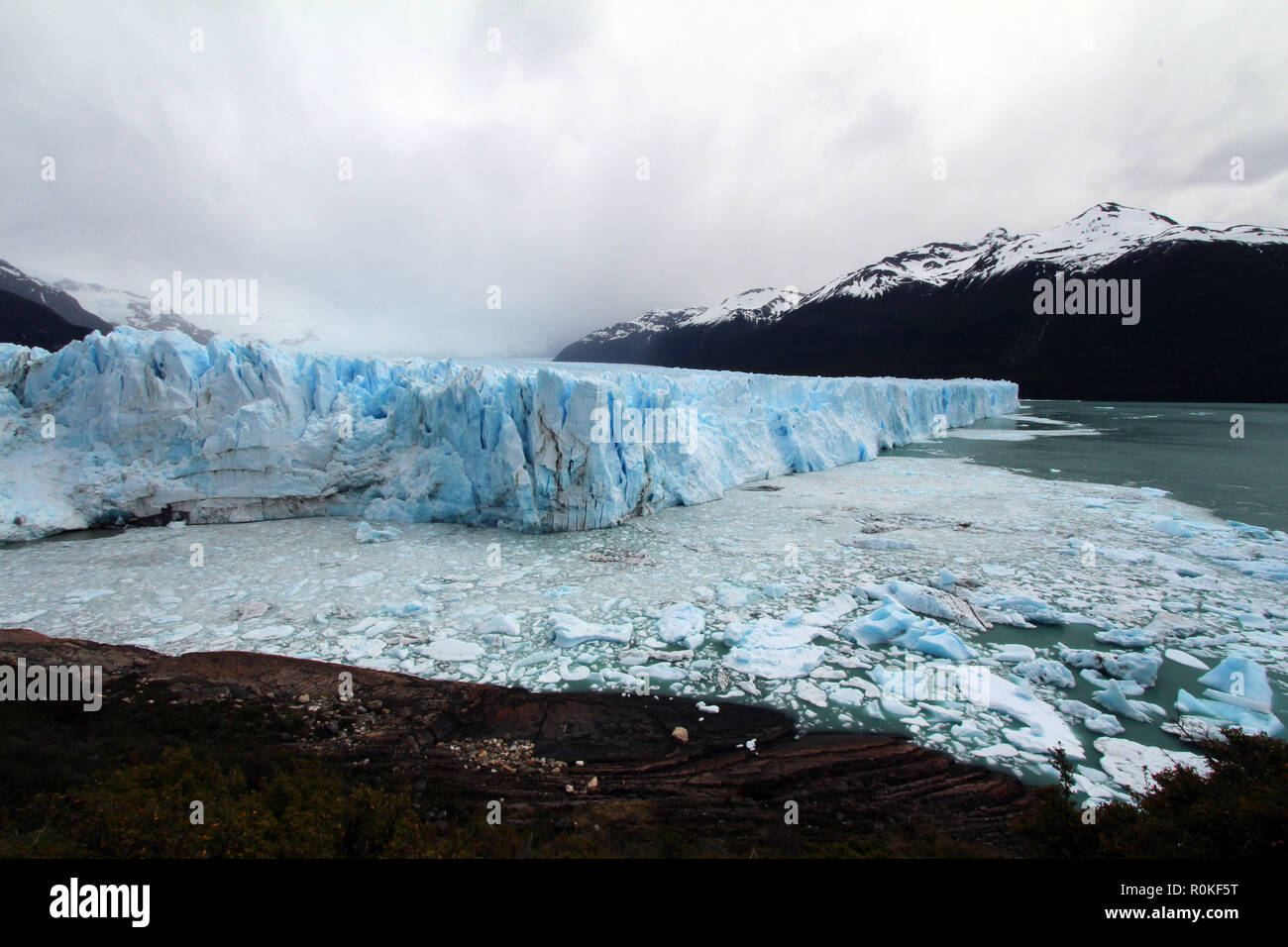 Ghiacciaio Perito Moreno, i ghiacciai del Parco Nazionale, Argentina Foto Stock