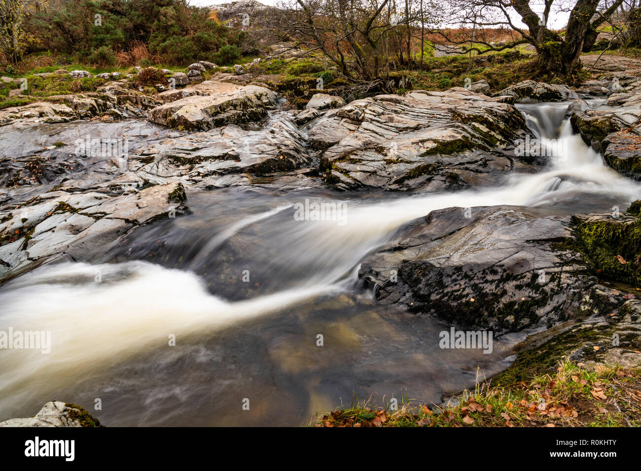 Aira Beck, Lake District, Inghilterra Foto Stock