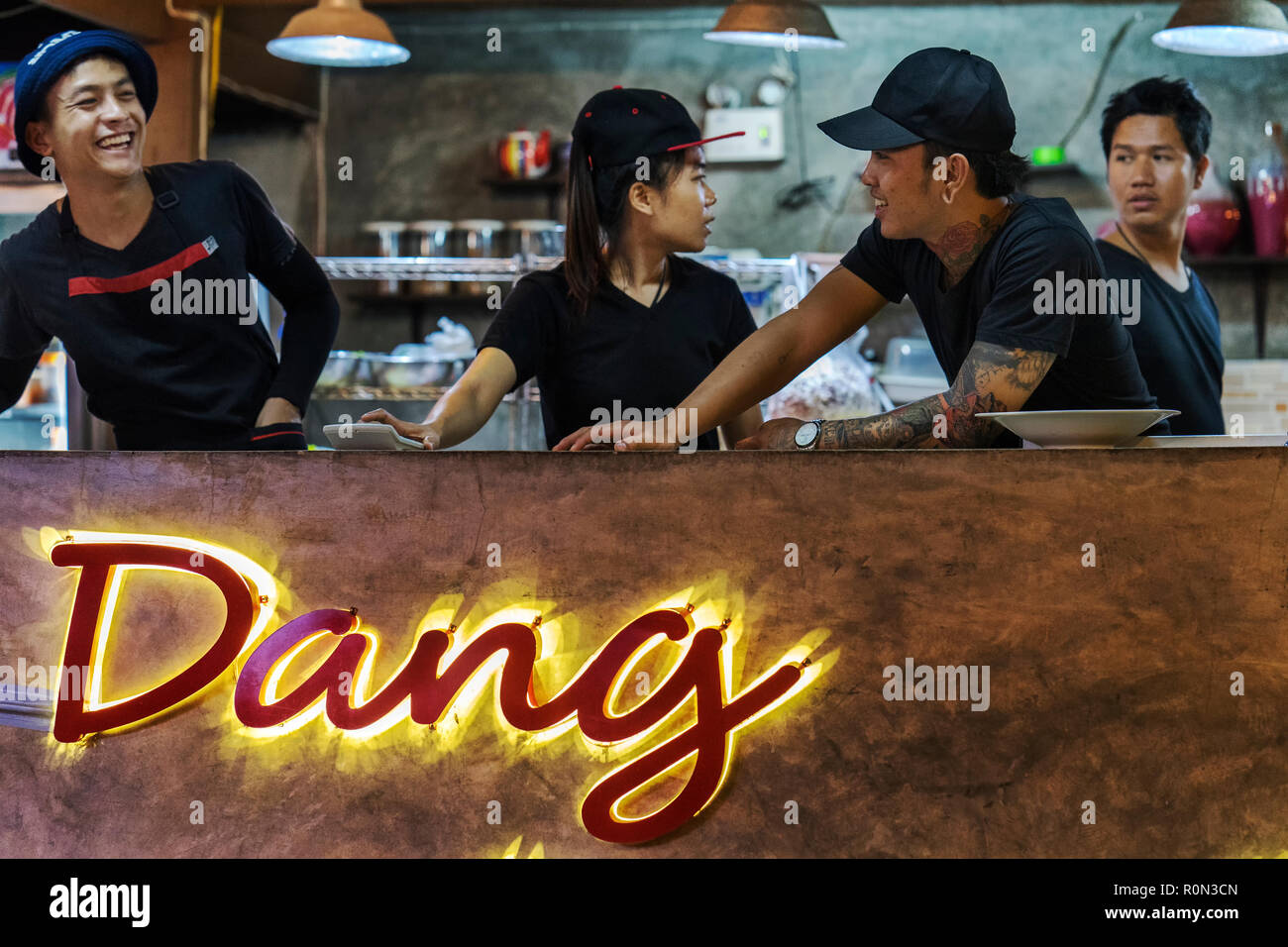 Chiang Mai ristorante Foto Stock