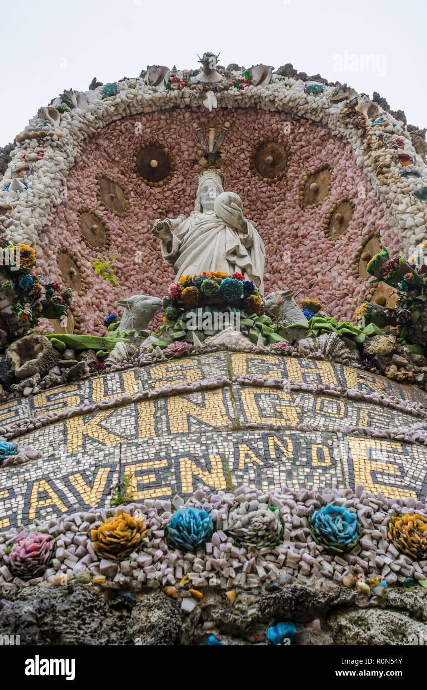 Grotta Dickeyville Foto Stock