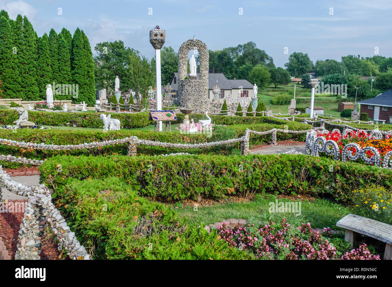 Grotta Dickeyville Foto Stock