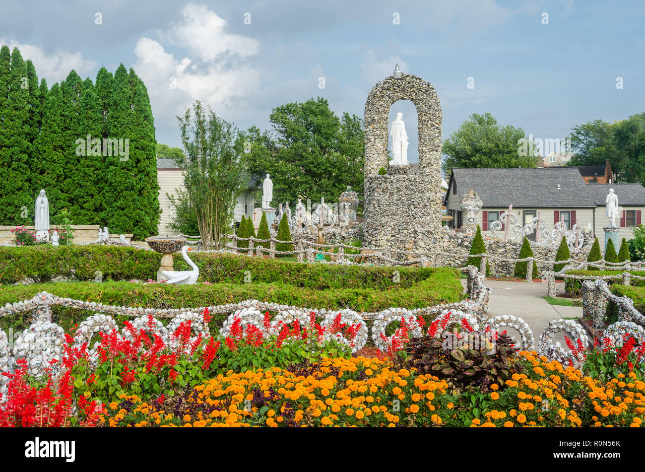 Grotta Dickeyville Foto Stock