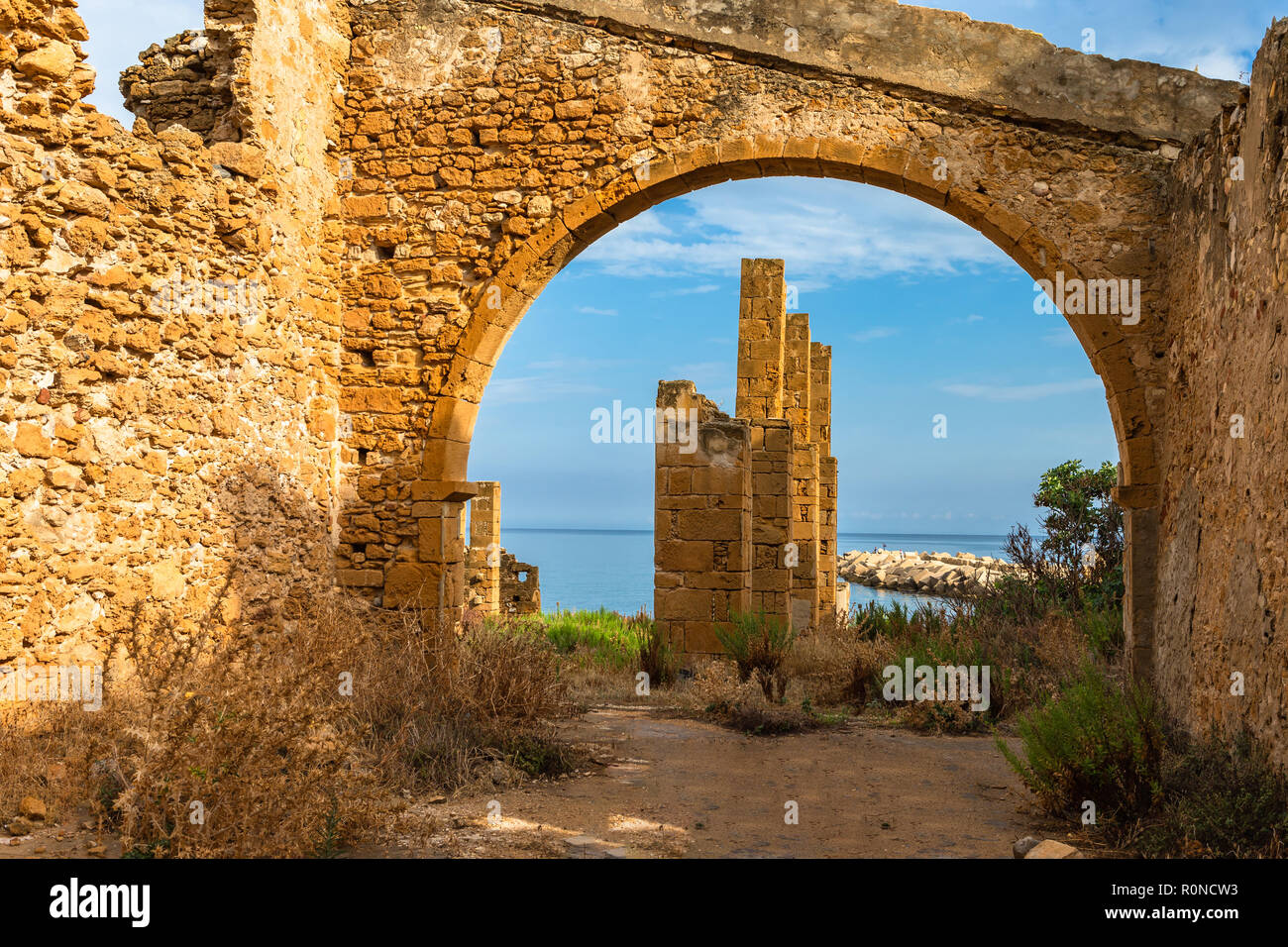 Avola Provincia di Siracusa, Sicilia, Italia Foto Stock