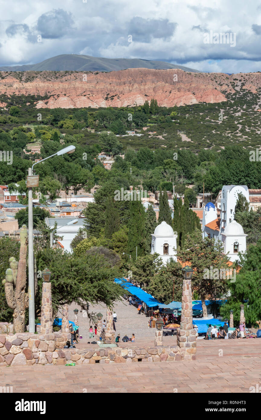 Bella città del nord argentino Foto Stock