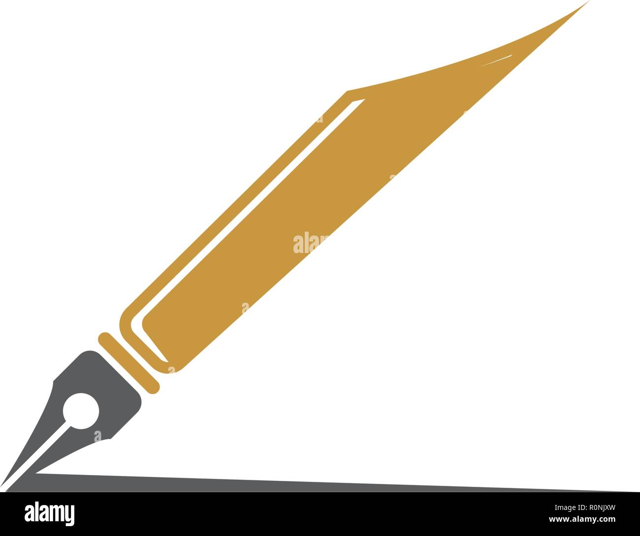 Il logo di istruzione Modello icona vettore design Illustrazione Vettoriale