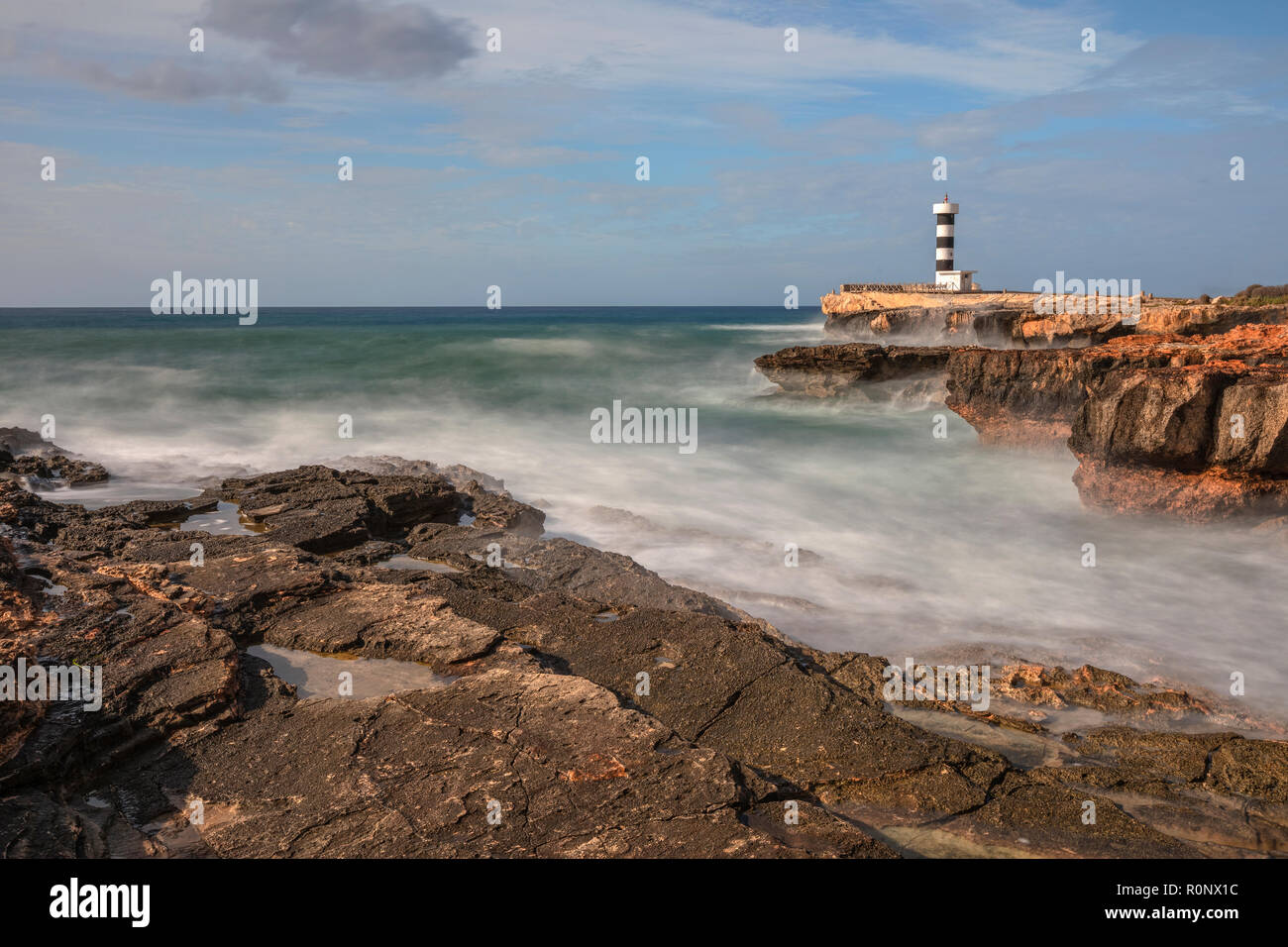 Colonia de Sant Jordi, Maiorca, isole Baleari, Spagna, Europa Foto Stock