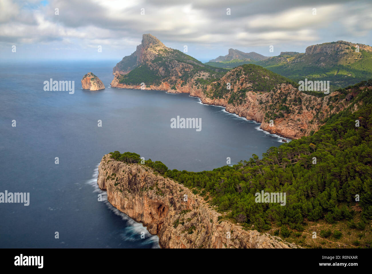 Cap de Formentor, Maiorca, isole Baleari, Spagna, Europa Foto Stock