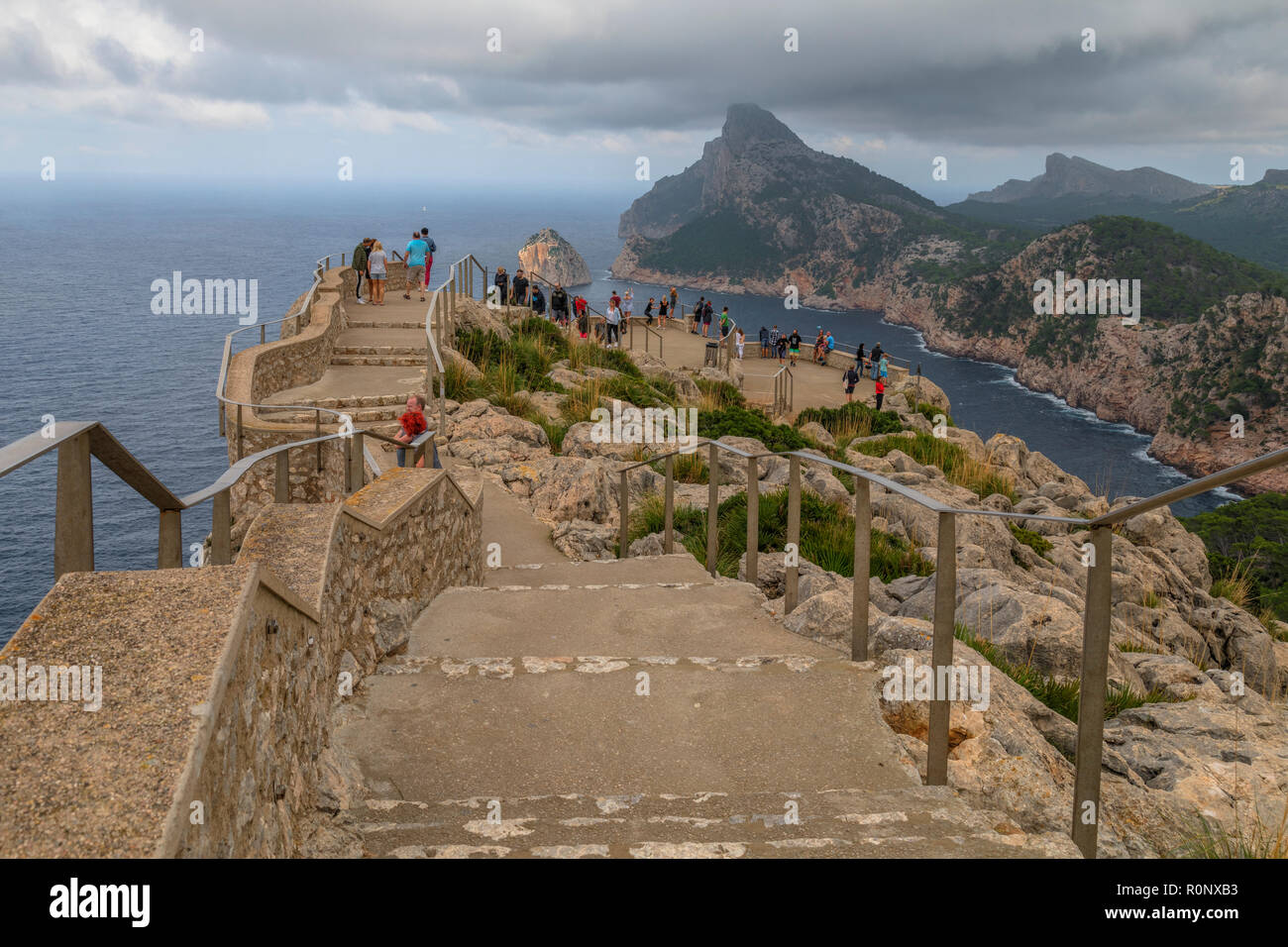 Cap de Formentor, Maiorca, isole Baleari, Spagna, Europa Foto Stock