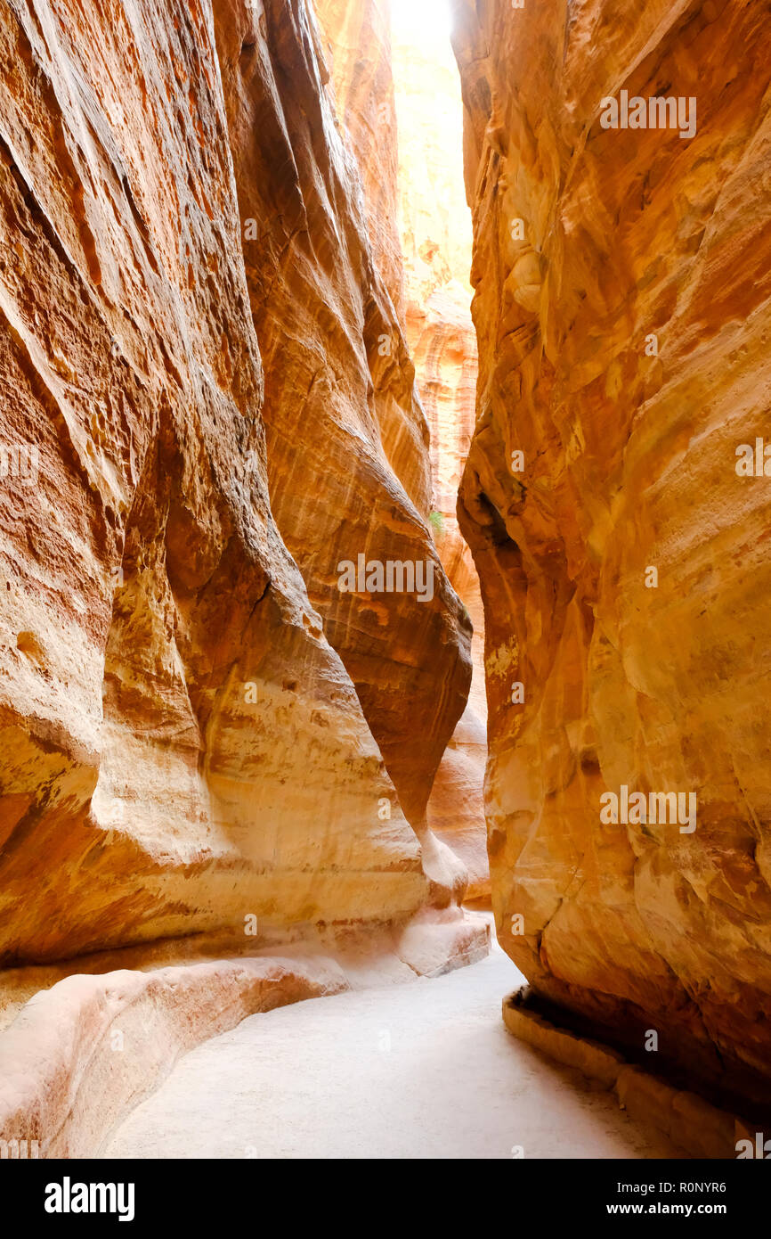 Petra, Madi Mousa, Regno Hascemita di Giordania Foto Stock