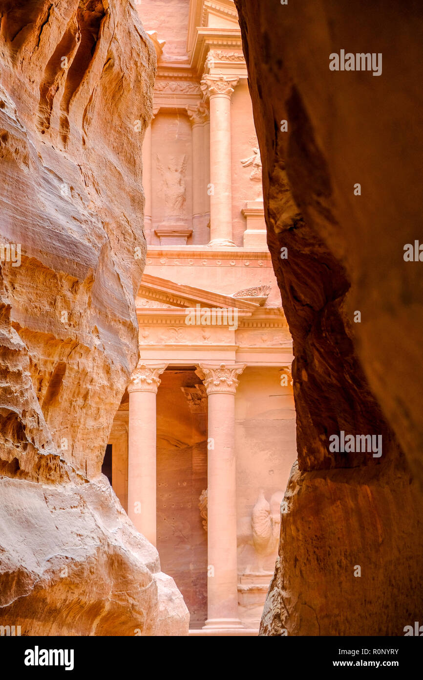 Petra, Madi Mousa, Regno Hascemita di Giordania Foto Stock