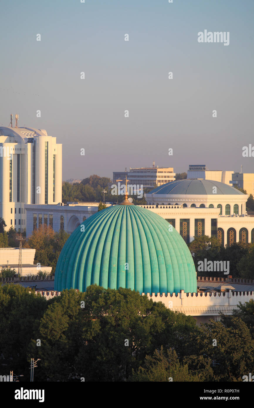 Uzbekistan Tashkent, Amir Timur Museum, skyline, Foto Stock