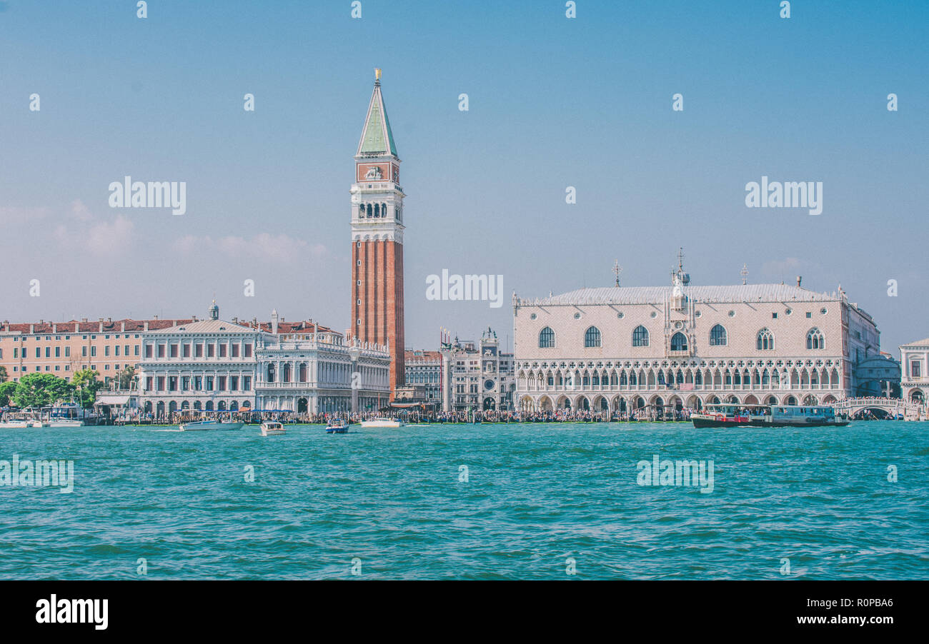 Giornata di settembre a Venezia, Italia Foto Stock