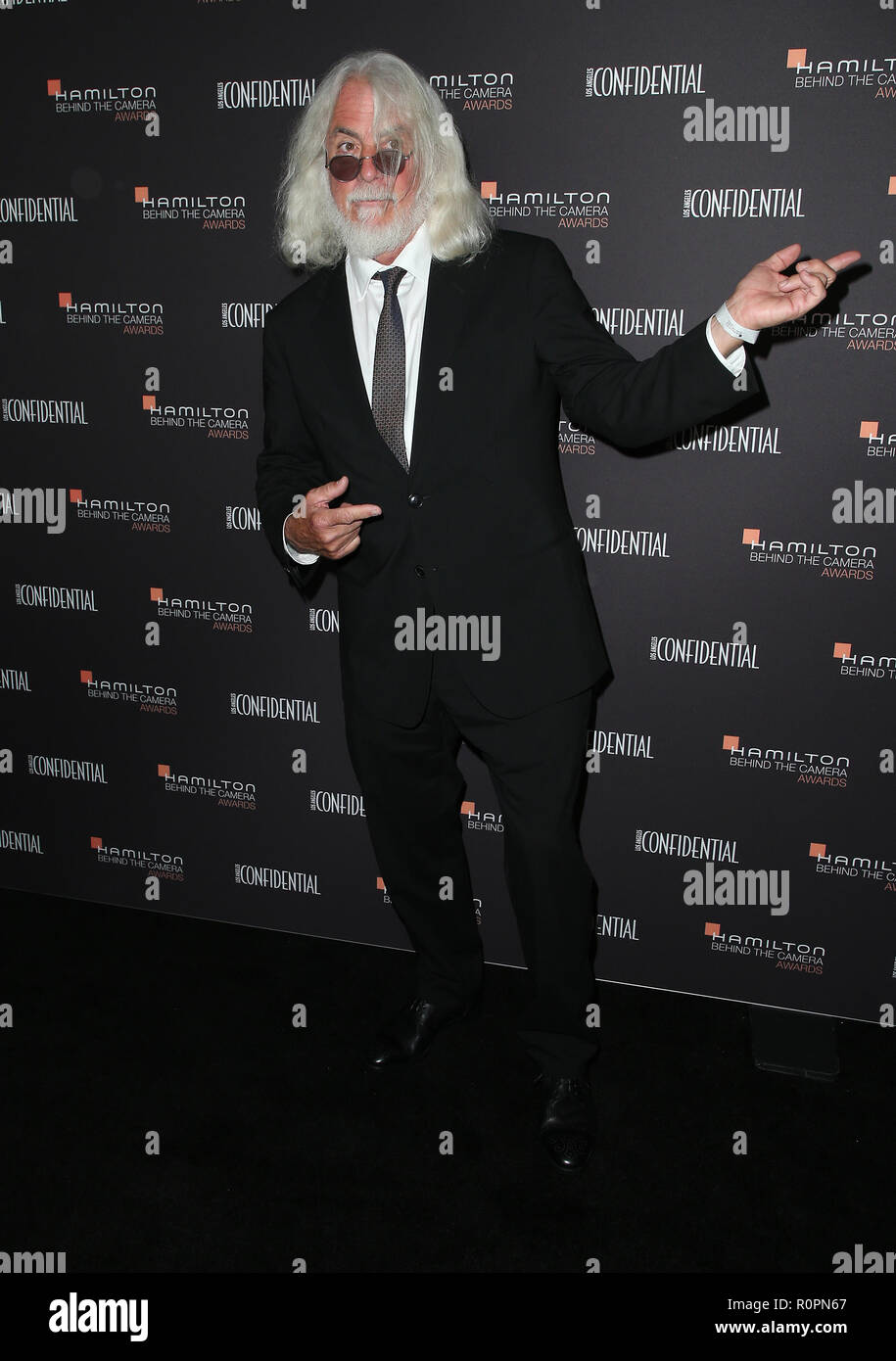 Los Angeles, California, USA. 4 Novembre, 2018. Robert Richardson durante gli arrivi per il decimo Hamilton dietro la telecamera Awards. Credito: Faye Sadou/AdMedia/ZUMA filo/Alamy Live News Foto Stock