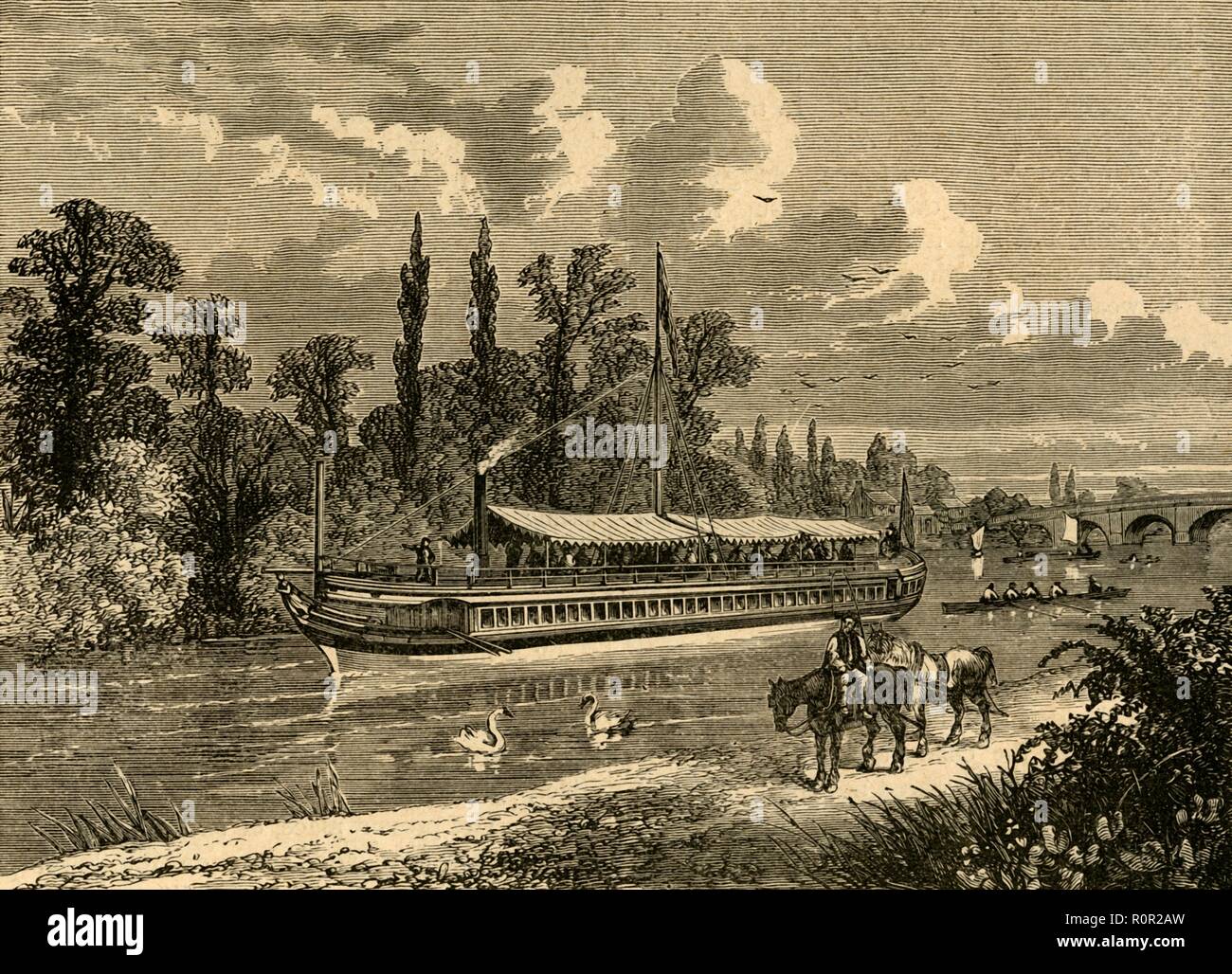 "Maria legno, 1876", (1897). Creatore: sconosciuto. Foto Stock