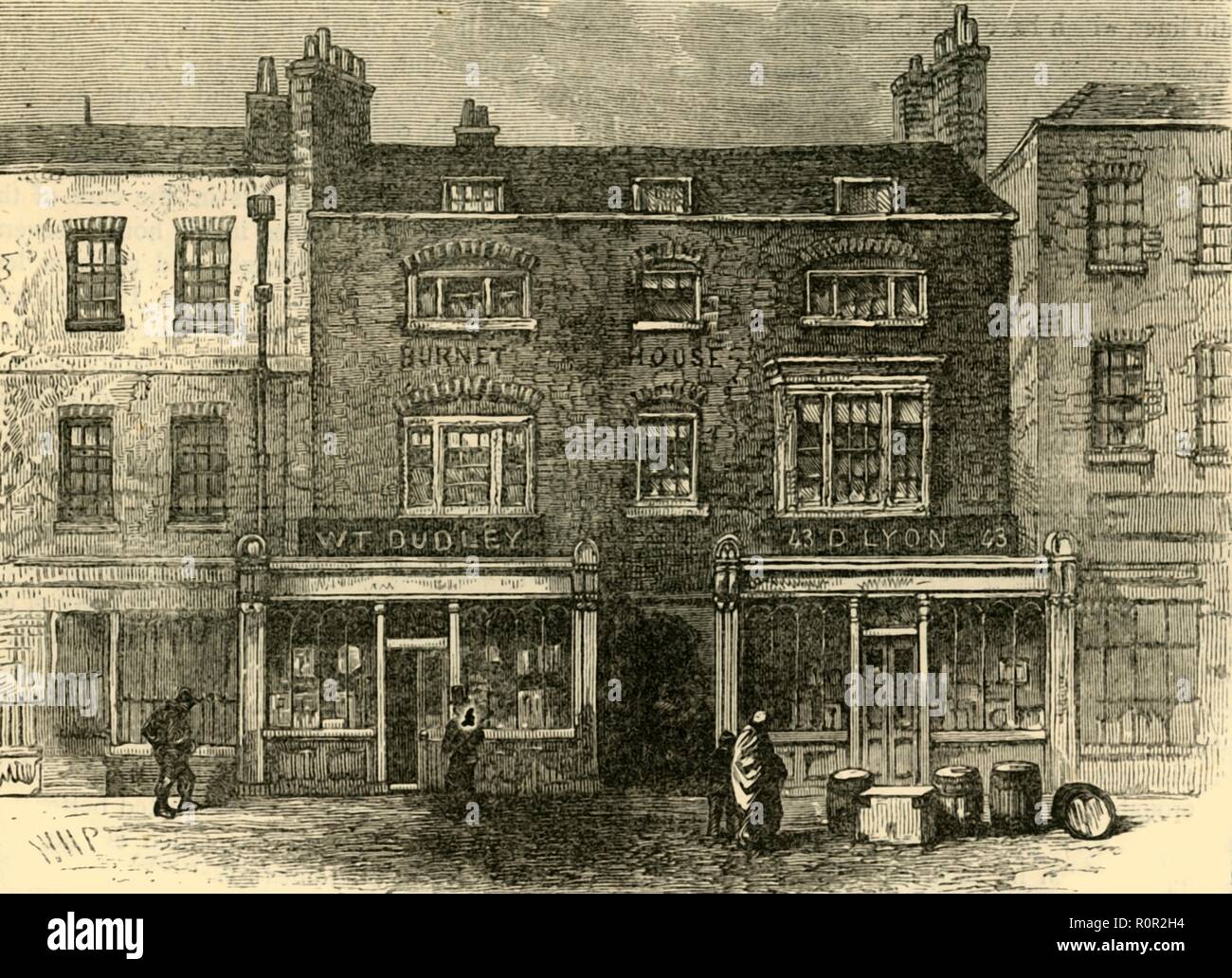 "Burnett House', C1872. Creatore: sconosciuto. Foto Stock