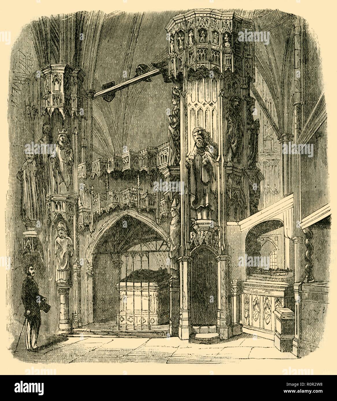 "Chantry di Henry V', (1881). Creatore: sconosciuto. Foto Stock