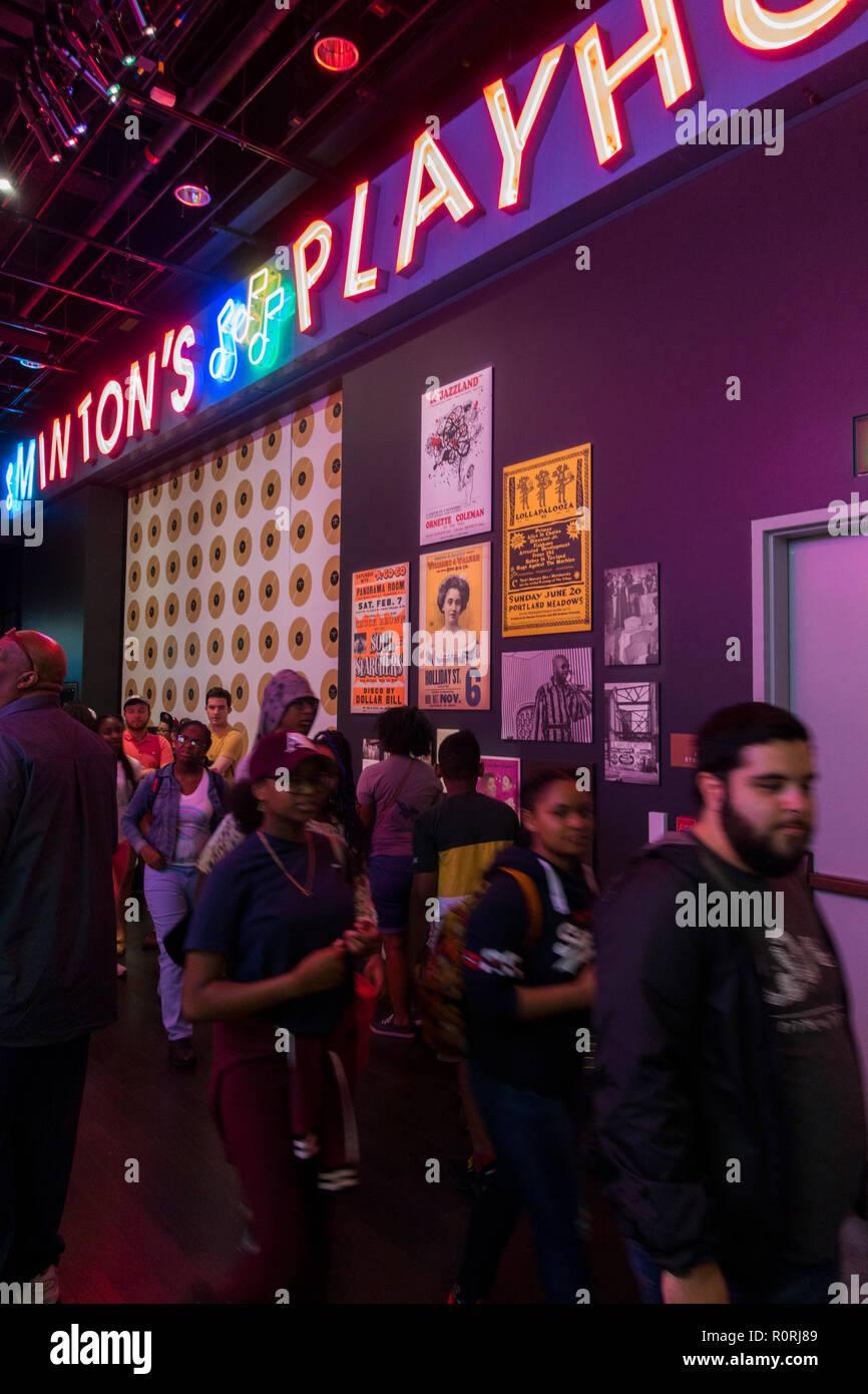 Museo Nazionale di afro-americano della storia e della cultura di Washington DC Foto Stock