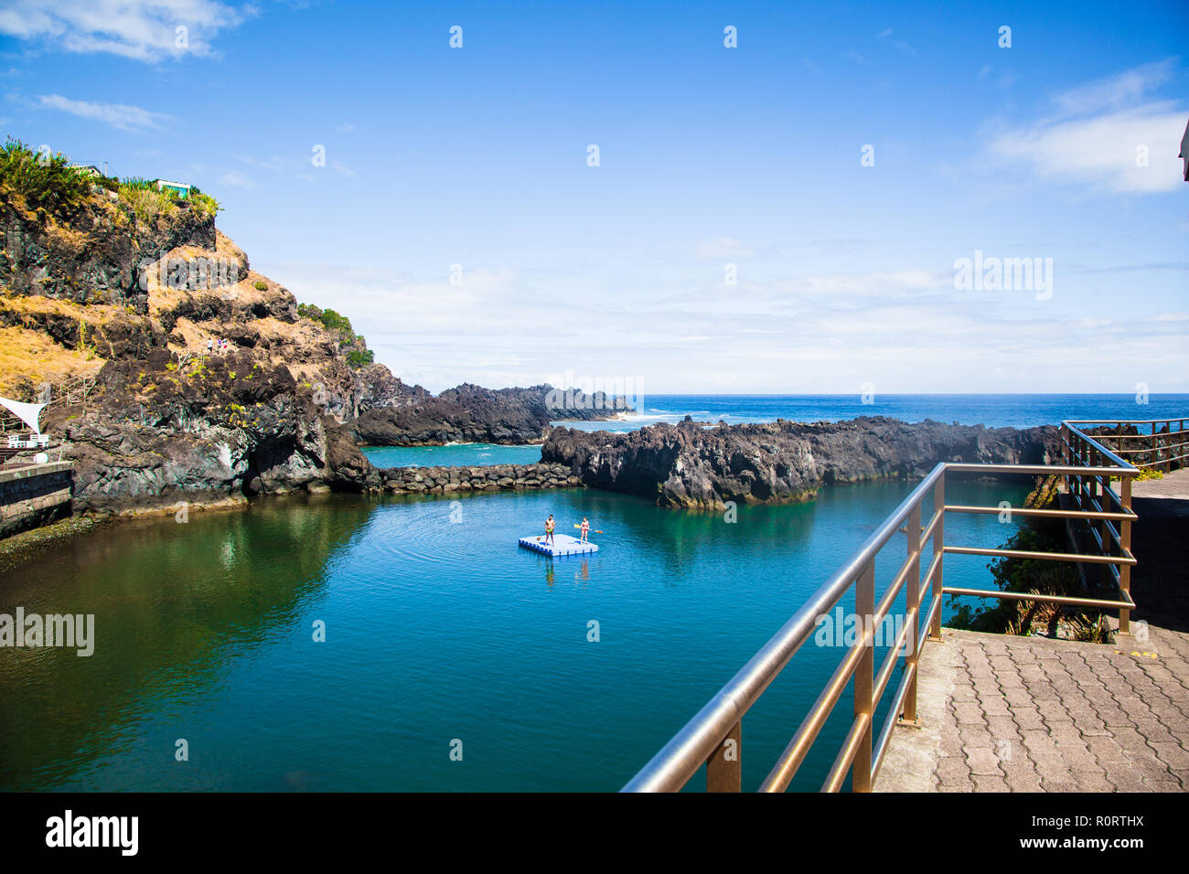 Sexial lago, l'isola di Madeira, Portogallo Foto Stock