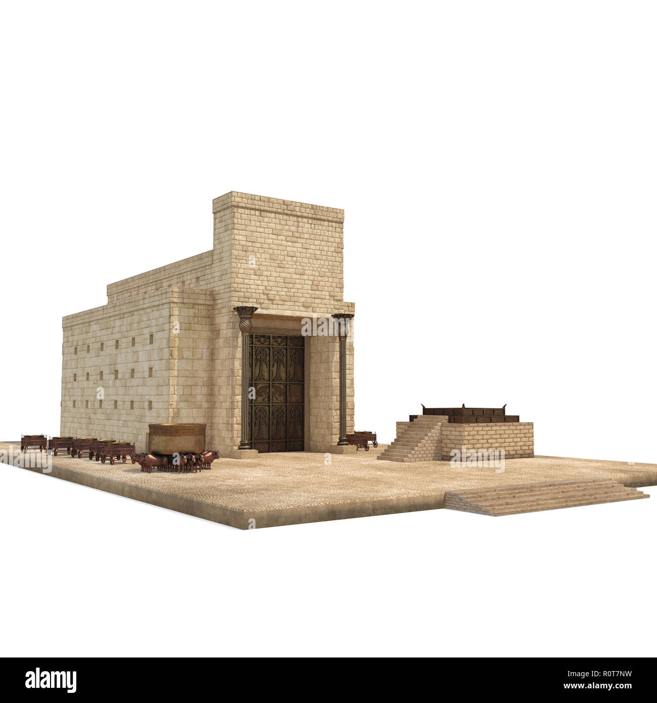 Tempio di gerusalemme 3d immagini e fotografie stock ad alta ...