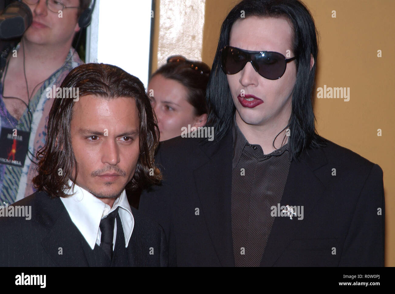 - DeppJohnny MansonMarilyn01.jpgDeppJohnny MansonMarilyn01 evento nella vita di Hollywood - California, tappeto rosso Evento, STATI UNITI D'AMERICA, industria cinematografica, CEL Foto Stock