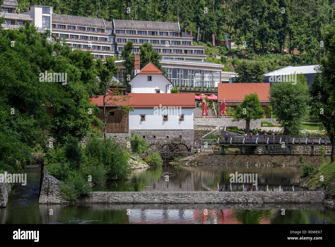 Park Postojna jama Foto Stock