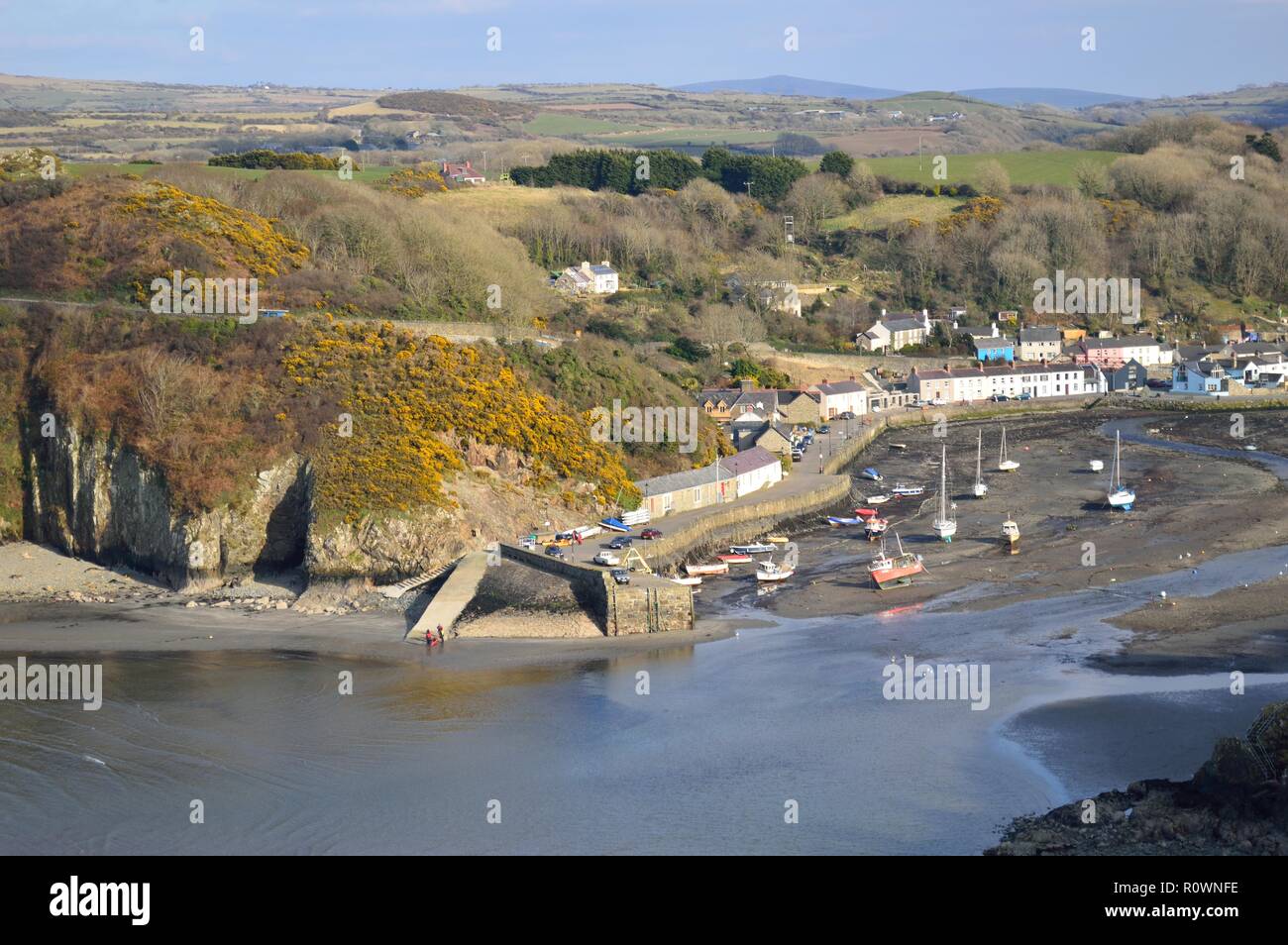 Fishguard Pembrokeshire Foto Stock