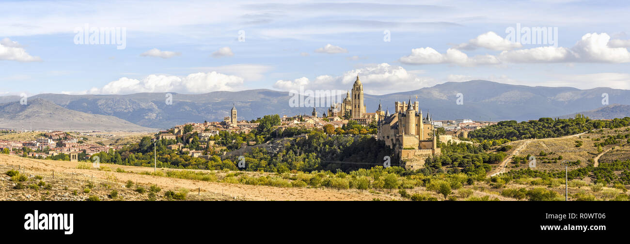 Segovia, Kastilien-Leon, Spanien Foto Stock