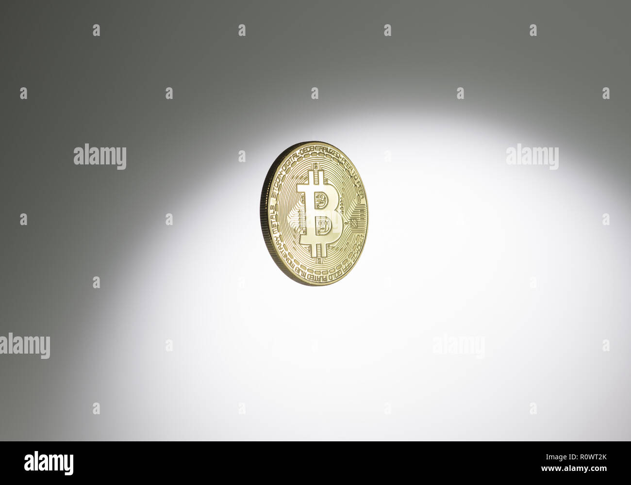 Bitcoin, digitale Waehrung Foto Stock