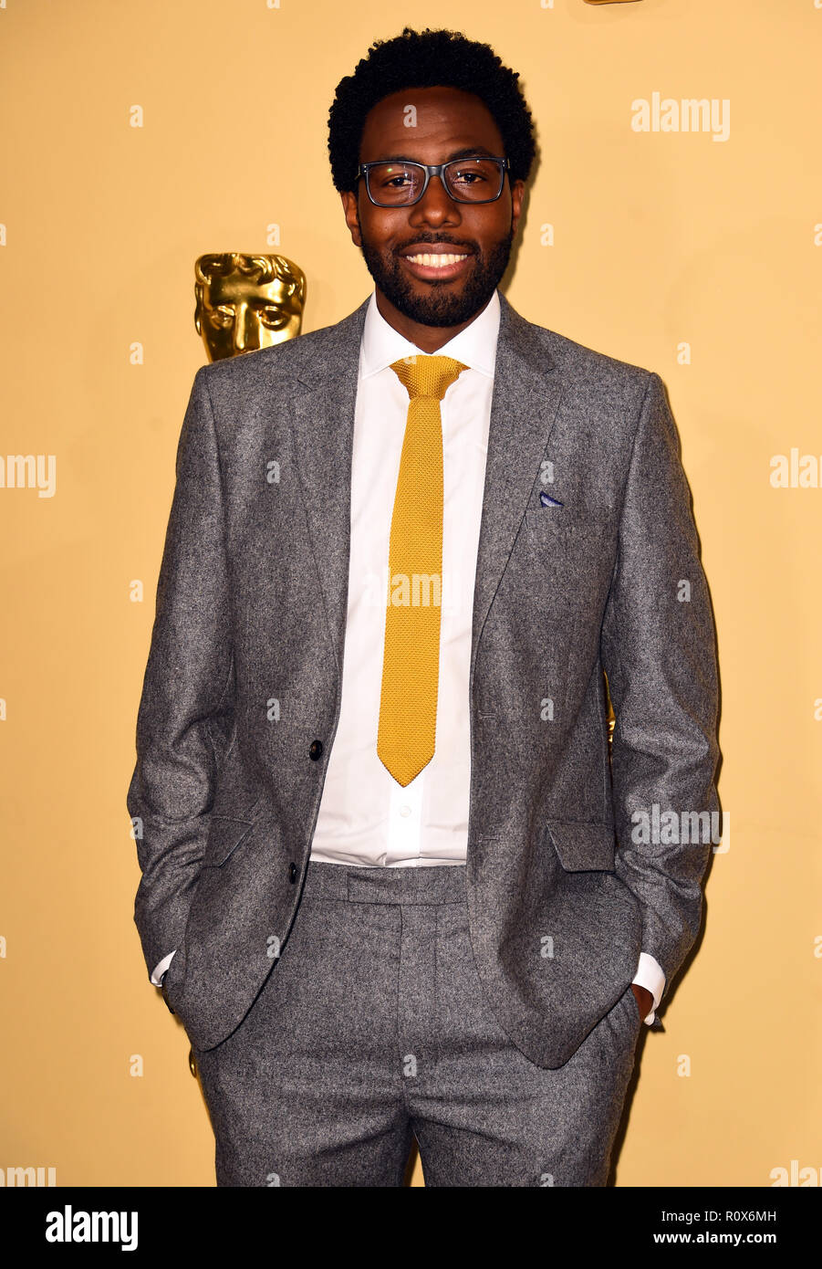 Daniel Lawrence Taylor frequentando il BAFTA Brits rivoluzionarie 2018 eventi celebrativi, Londra Foto Stock