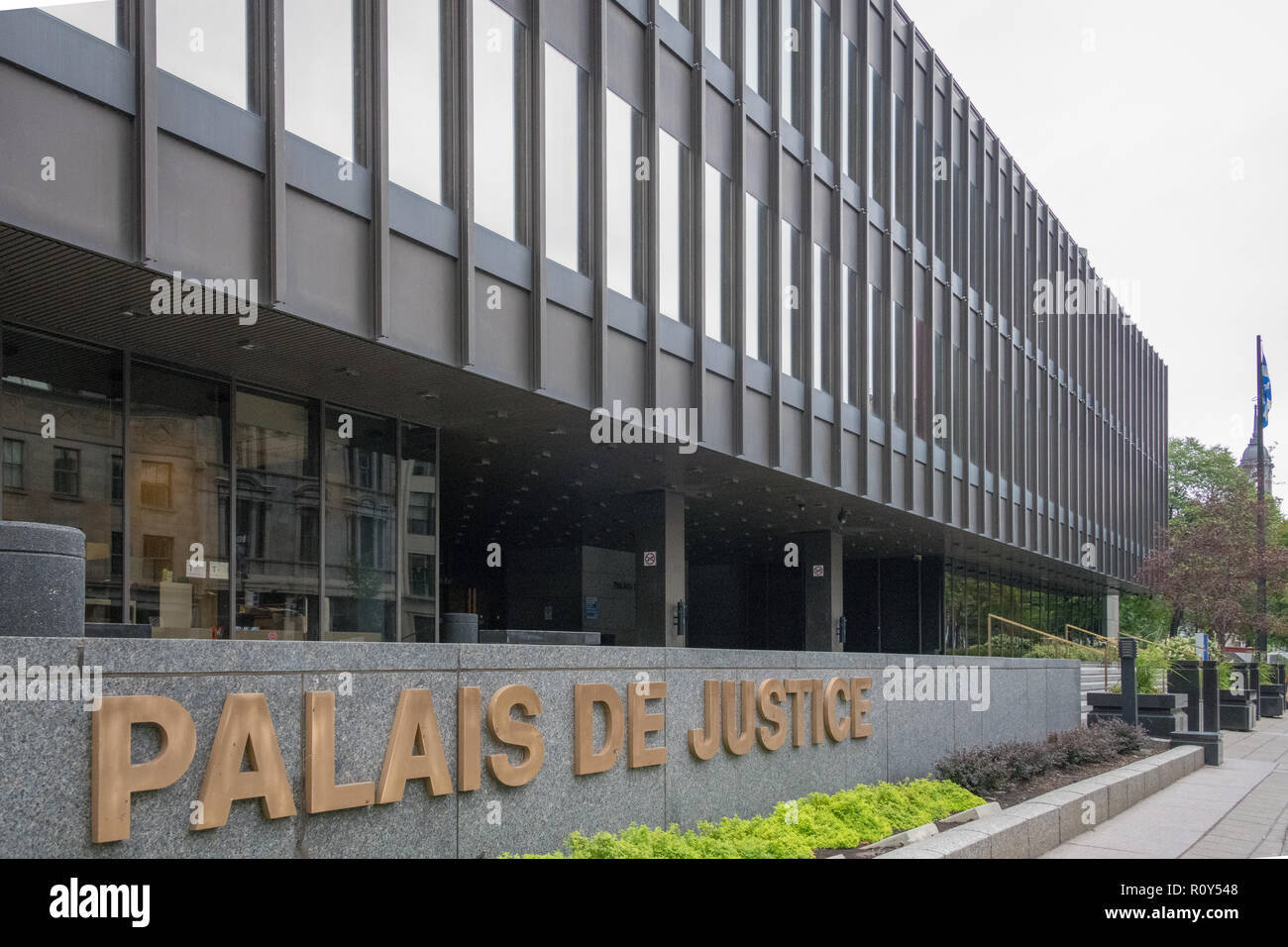 Palais de Justice Edificio, Montreal, Canada Foto Stock