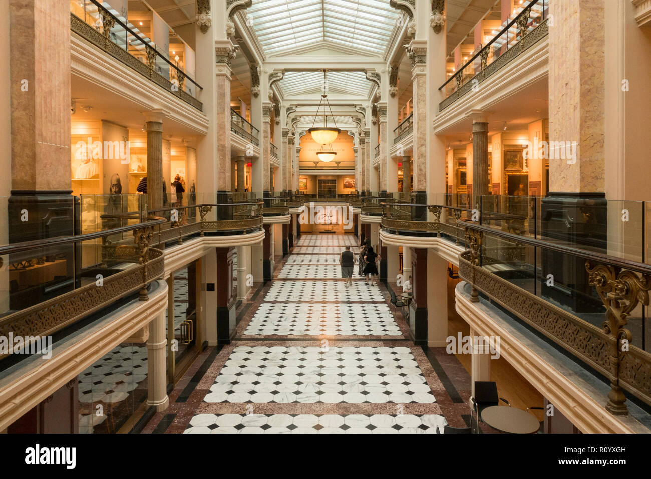 Lo Smithsonian National Portrait Gallery Washington DC Foto Stock