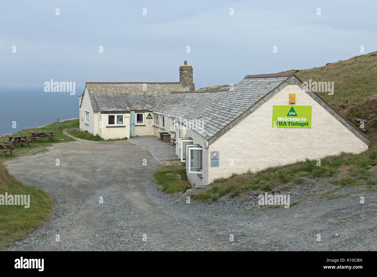 Ostello della gioventù, Tintagel, Cornwall, Inghilterra, Gran Bretagna Foto Stock