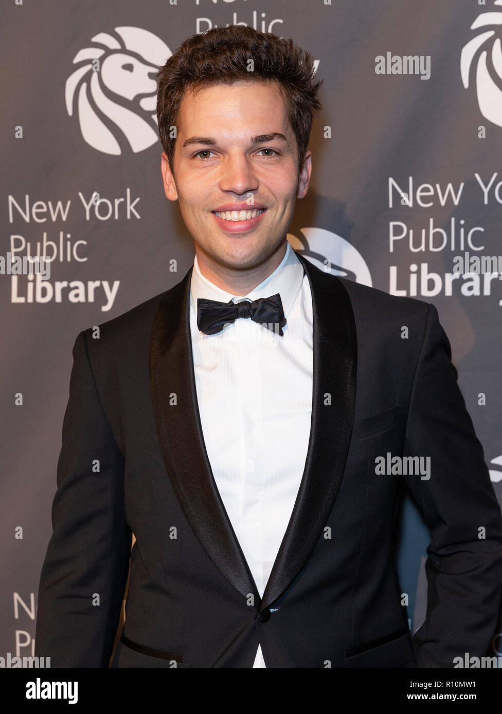 New York, Stati Uniti. 05 Nov, 2018. Jake Horowitz assiste la Biblioteca Pubblica di New York 2018 Libreria Gala Lions a NYPL Stephen A. Schwarzman Building Credito: Lev Radin/Pacific Press/Alamy Live News Foto Stock