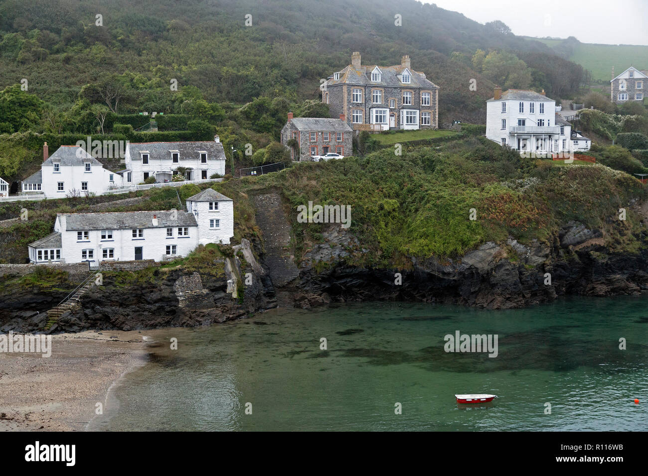 Port Isaac, Cornwall, Inghilterra, Gran Bretagna Foto Stock