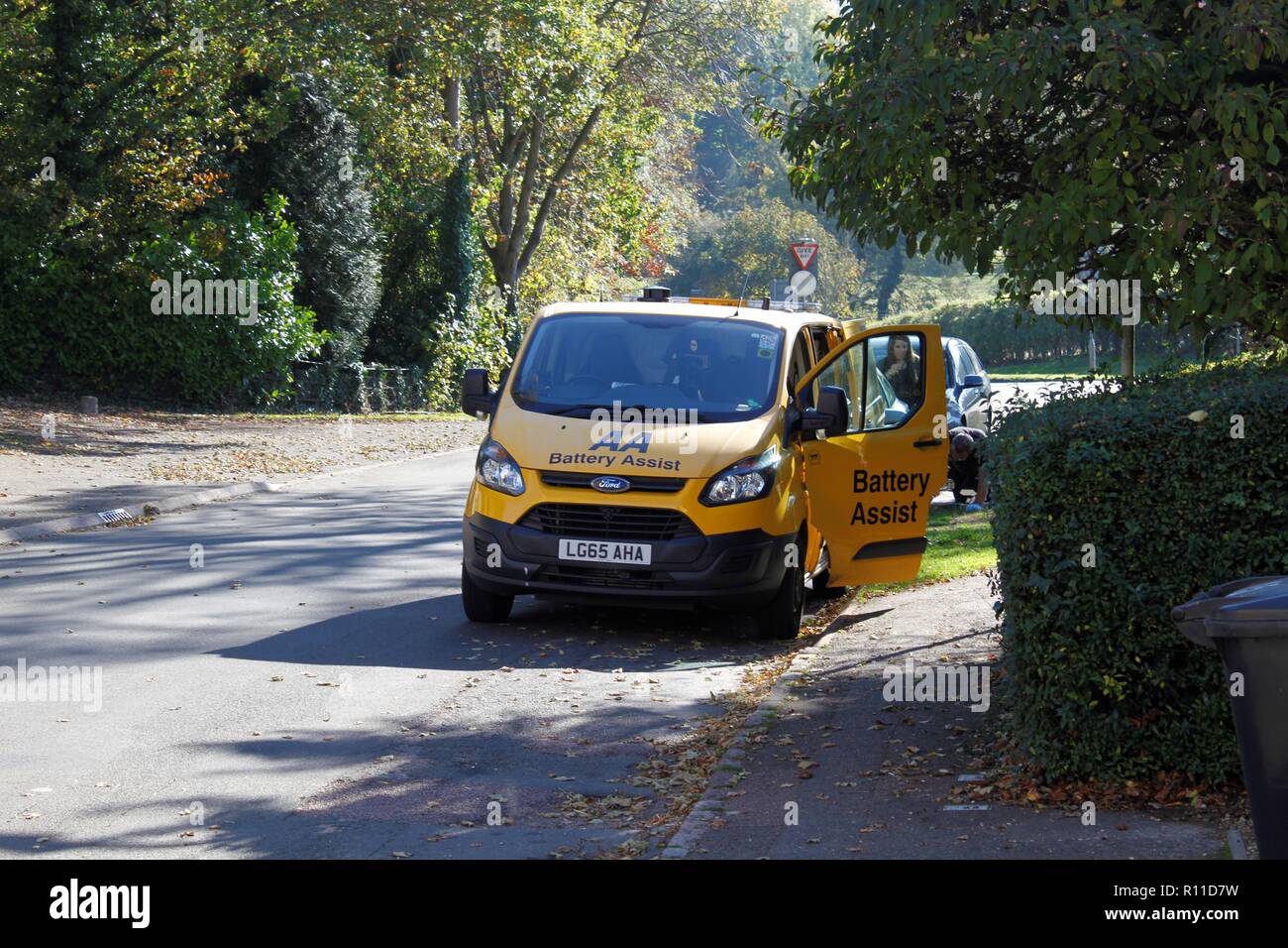 Villaggio Empingham, Rutland, REGNO UNITO Foto Stock