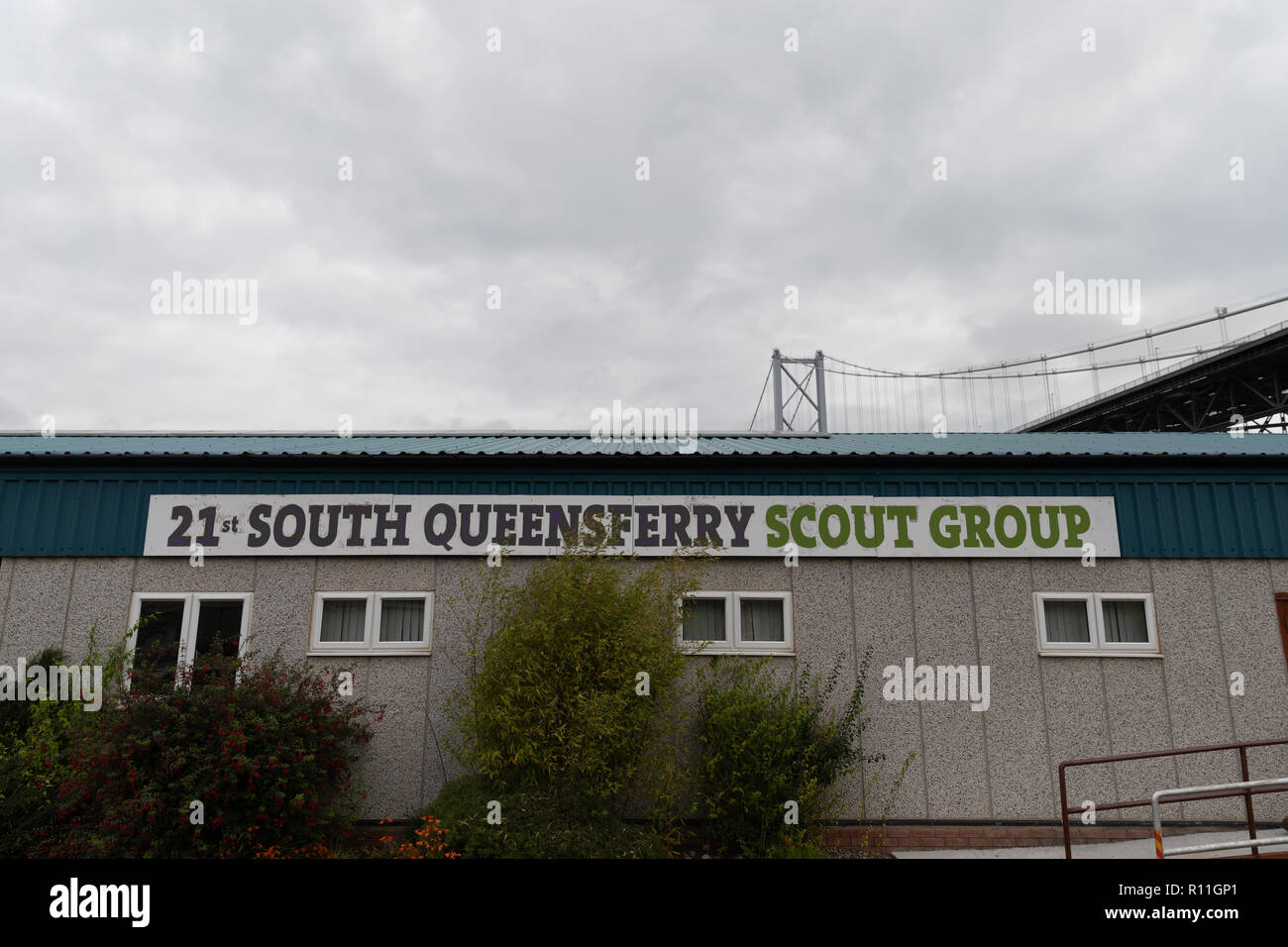 La South Queensferry Capanna Scout, Port Edgar, South Queensferry, Scozia Foto Stock
